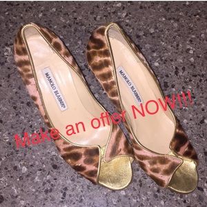 Manolo Blahnik open toe